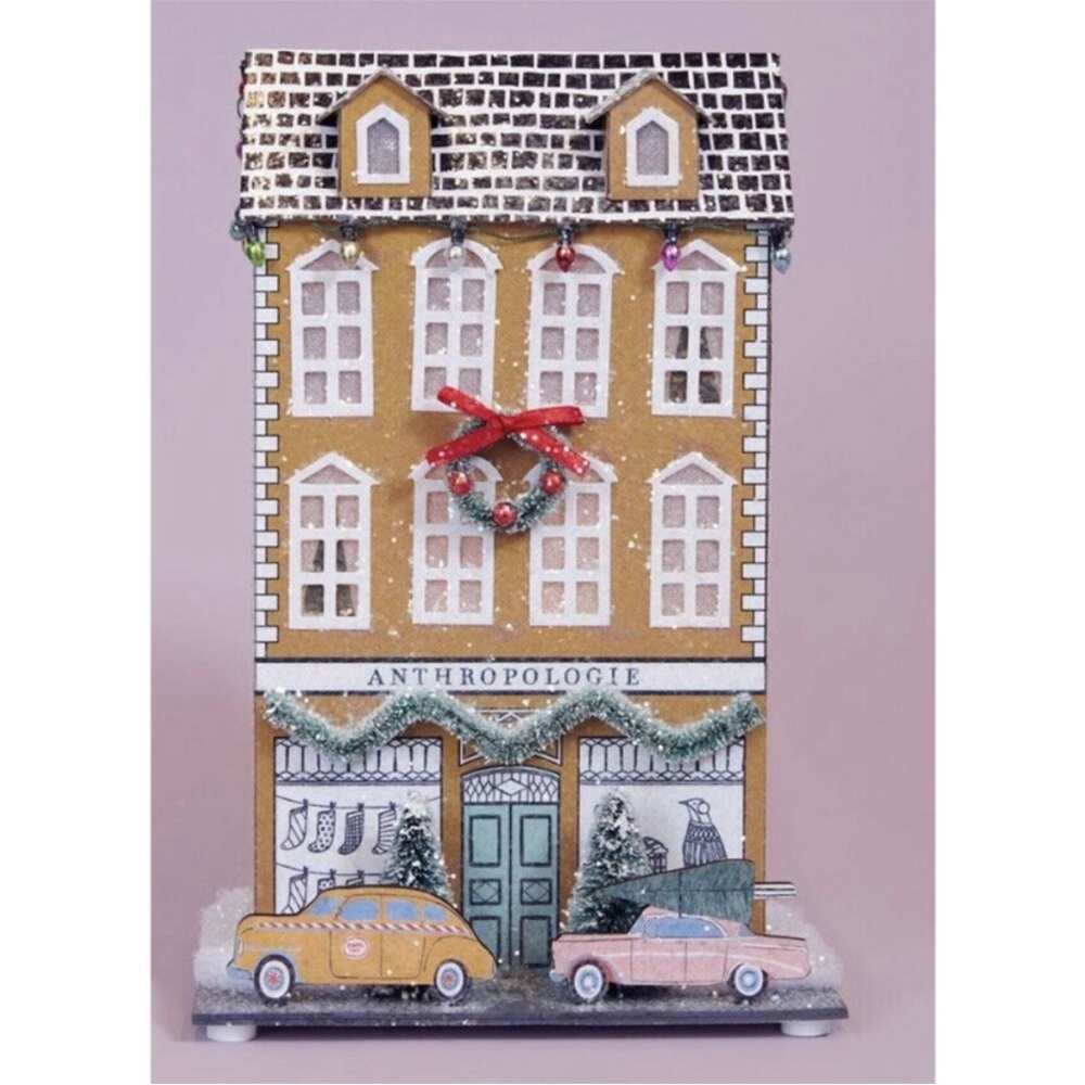 Anthropologie George and Viv led village house